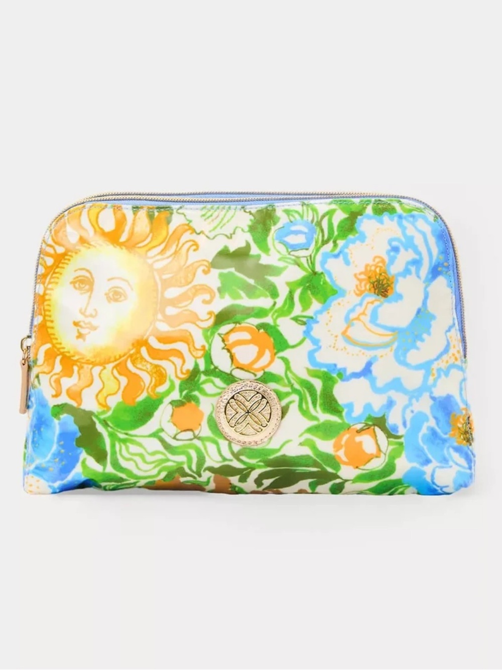 Lilly Pulitzer Cosmetic Pouch: Rutabaga Sympeony